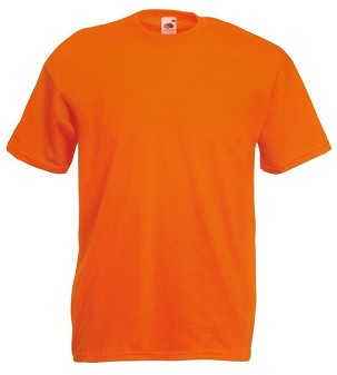 Fruit of the Loom, Valueweight, muška pamučna majica kratkih rukava, narandžasta, 2XL