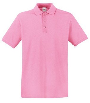 Fruit of the Loom, Premium Polo,  premium polo majica za muškarce, roza, 2XL