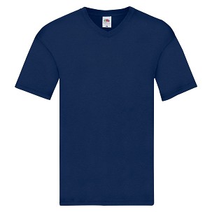Fruit of the Loom, Original V-neck T, muška majica kratkih rukava sa v izrezom, teget, L
