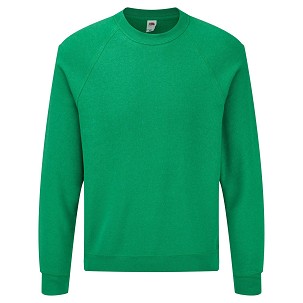 Fruit of the Loom, CLASSIC RAGLAN SWEAT, classic sweatshirt