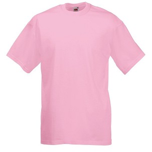 Fruit of the Loom, Valueweight, muška pamučna majica kratkih rukava, roza, XL