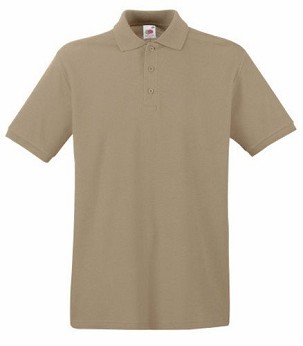 Fruit of the Loom, Premium Polo,  premium polo majica za muškarce, khaki, S