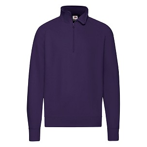 Fruit Of The Loom Fruit Of The Loom Lightweight Zip Neck Sweat, Lagani Duks, Sweat, Lagani Duks,