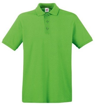 Fruit of the Loom, Premium Polo,  premium polo majica za muškarce, limeta, 3XL
