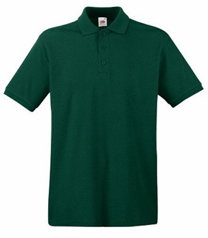 Fruit of the Loom, Premium Polo,  premium polo majica za muškarce, šumsko zelena, S