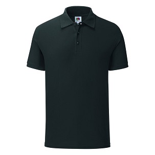 Fruit of The Loom Iconic Polo muška polo majica kratkih rukava crna, 2XL