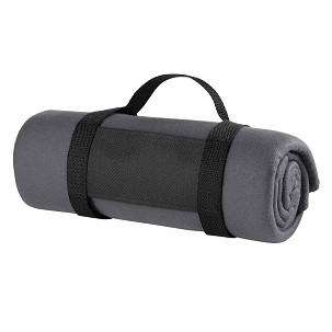 BLANKET ROLL, ćebence od brušenog polara, 180 g/m2, tamno sivo