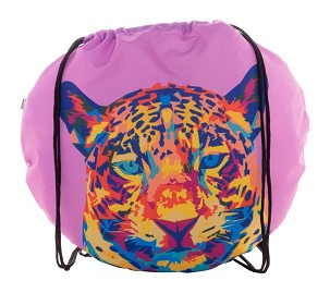 CreaDraw Circle custom drawstring bag