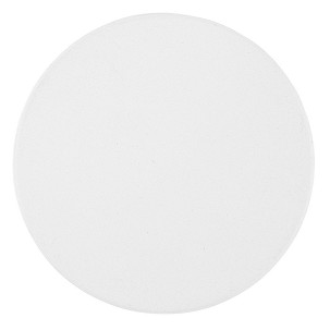 MEMO ROUND MATT, stoneware magnet, white