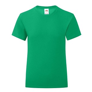 Fruit of the Loom, GIRLS ICONIC 150T, ženska dečija majica