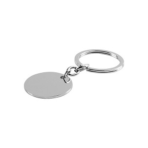 GIRO, metal key holder, shiny metal