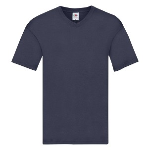 Fruit of the Loom, Original V-neck T, muška majica kratkih rukava sa v izrezom, tamno teget, 3XL
