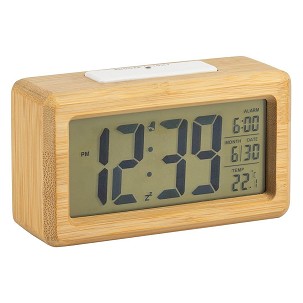 DATE, digitalni stoni lcd sat, bež