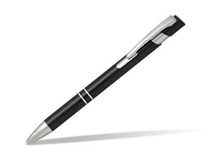OGGI PLUS, metal hemijska olovka, black