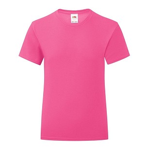 Fruit of the Loom, GIRLS ICONIC 150T, ženska dečija majica