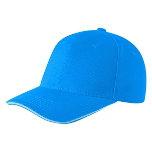 SPRINT, cap, 6 panels, turquoise