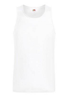 Fruit of the Loom, Performance Vest, sportska atlet majica za muškarce,bela ,L