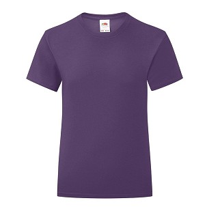 Fruit of the Loom, GIRLS ICONIC 150T, ženska dečija majica