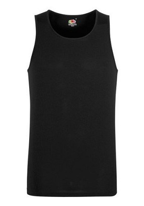 Fruit of the Loom, Performance Vest, sportska atlet majica za muškarce, crna,M