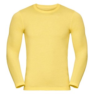 RUSSELL Men's HD Long Sleeve T-Shirt