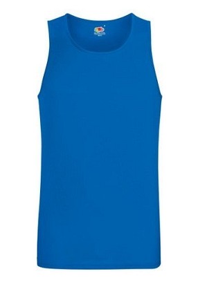 Fruit of the Loom, Performance Vest, sportska atlet majica za muškarce, royal plava,XL