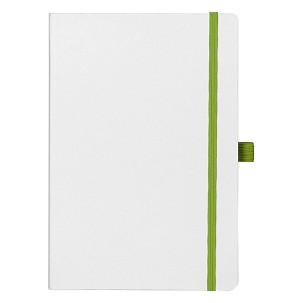 CODE WHITE, notes a5, svetlo zeleni