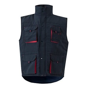 VL NERGAL. Postavljeni prsluk, dvobojni, sa više džepova (120g/m²), od poliestera (100%)
