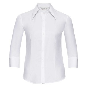 RUSSELL women's shirt 3/4 sleeves TENCEL FITTED