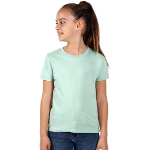 TERRA KID, dečja majica od organskog pamuka, 150g/m2, pastelno zelena