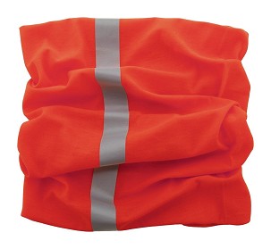 Reflex reflective multipurpose scarf